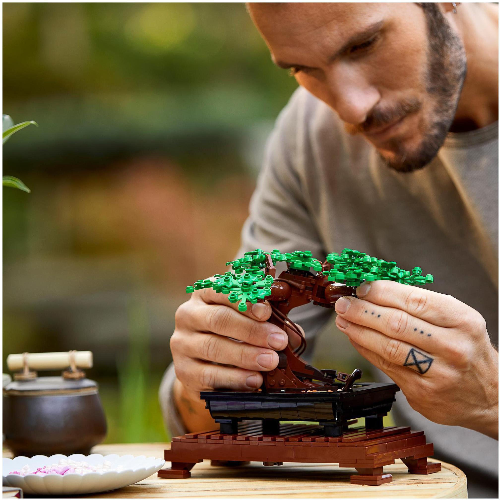 LEGO® Konstruktionsspielsteine »Bonsai Baum (10281), Lego Botanicals« Made in Europe