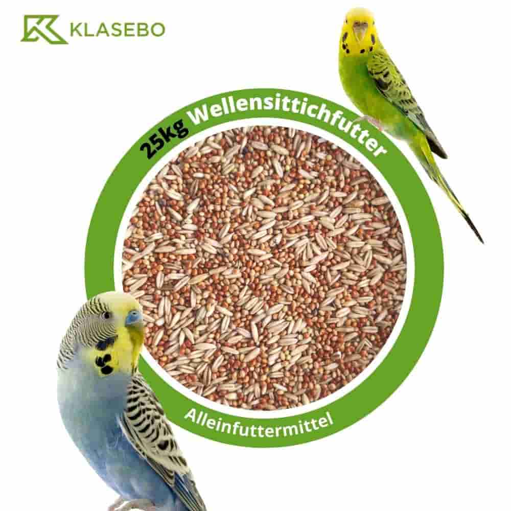 Grasparkietenvoer 25kg, vogelvoer, parkietenvoer, kanarievoer