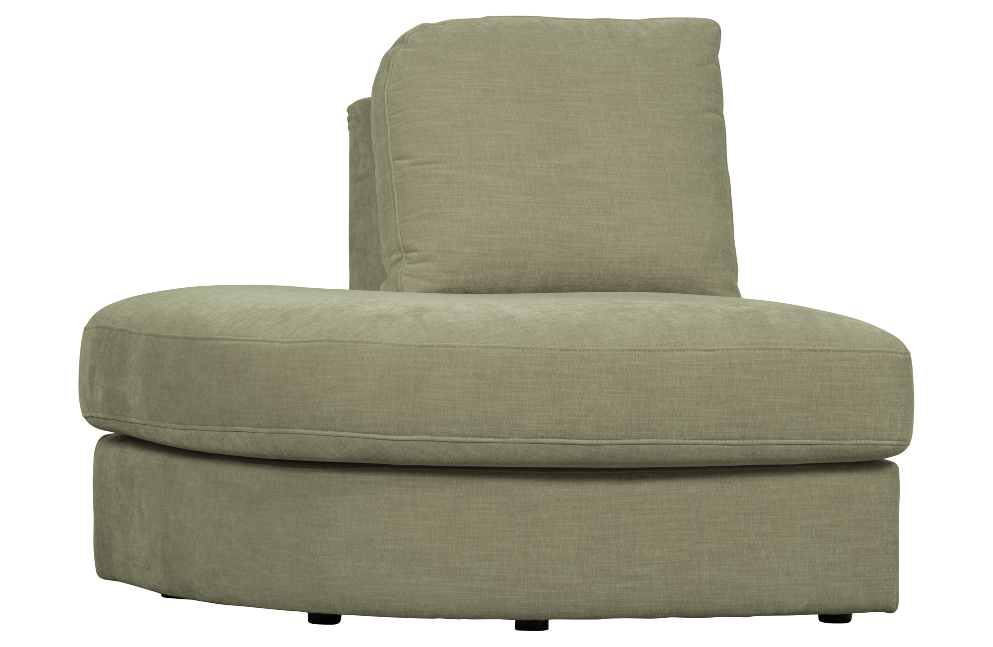 vtwonen 1-zits element Family ronde hoek links Family 1-zits Element Ronde Hoek Links - Groen
