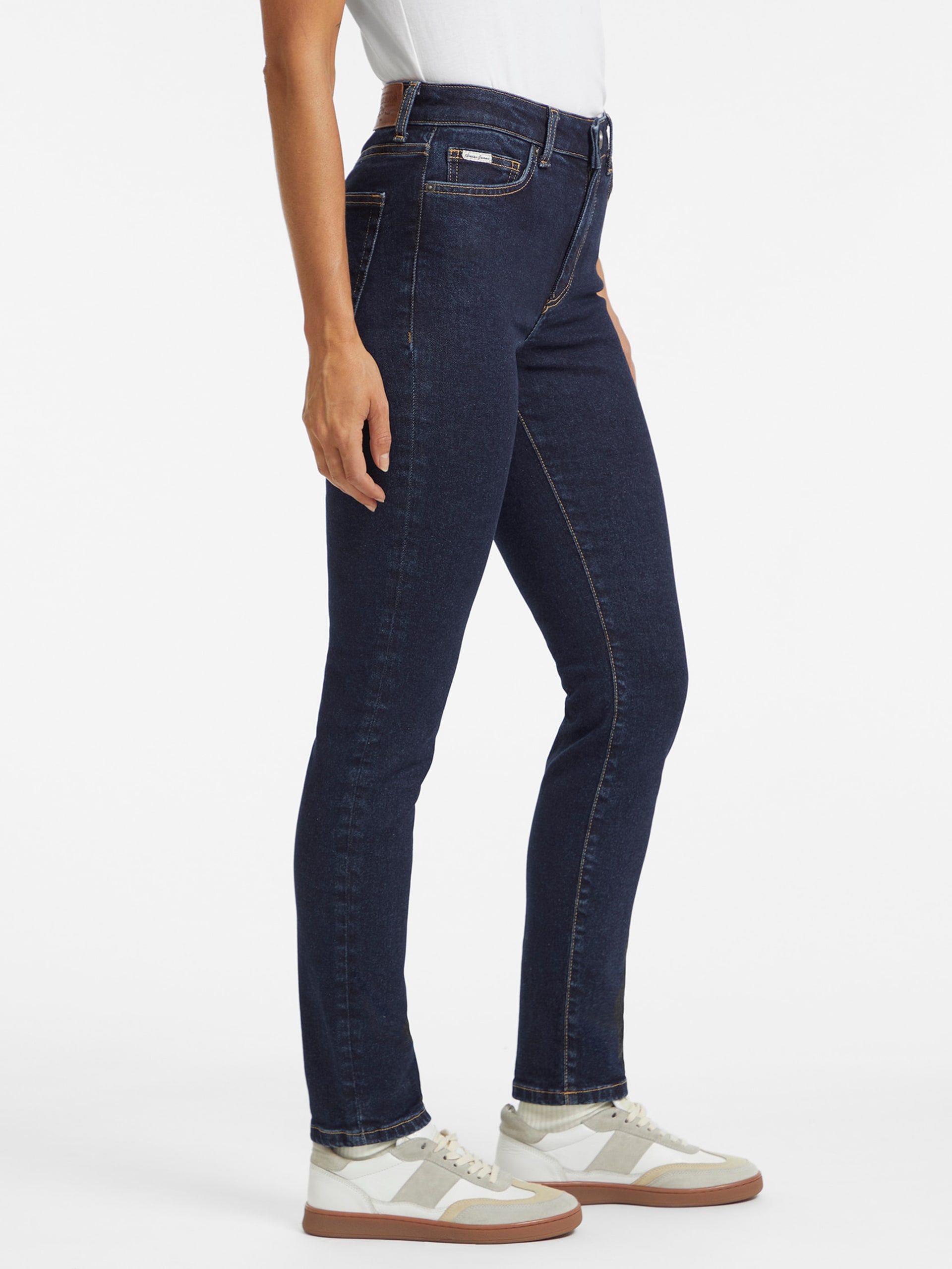 Calça jeans skinny de cintura alta G05
