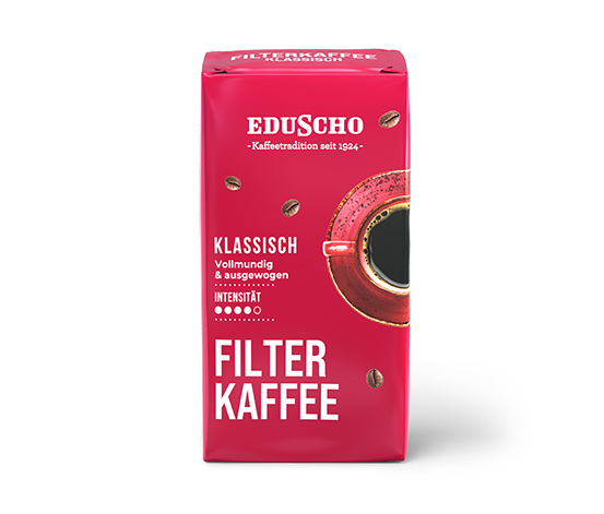 Eduscho Filterkaffee Probierset - Gemahlen