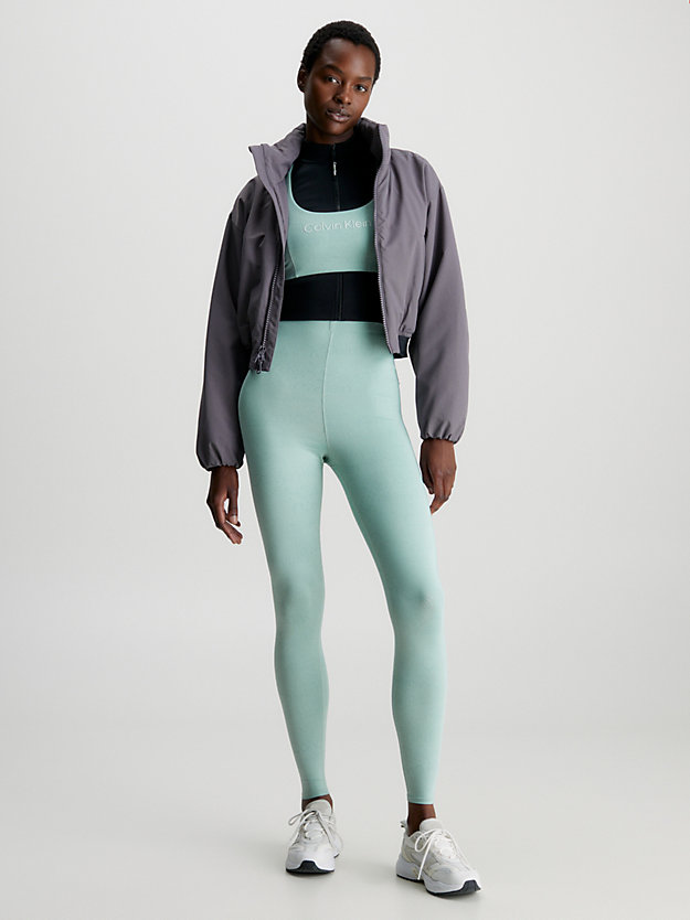 Calça legging de ginástica com bolso