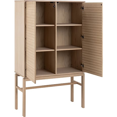 Linley skab - hvidpigmenteret eg