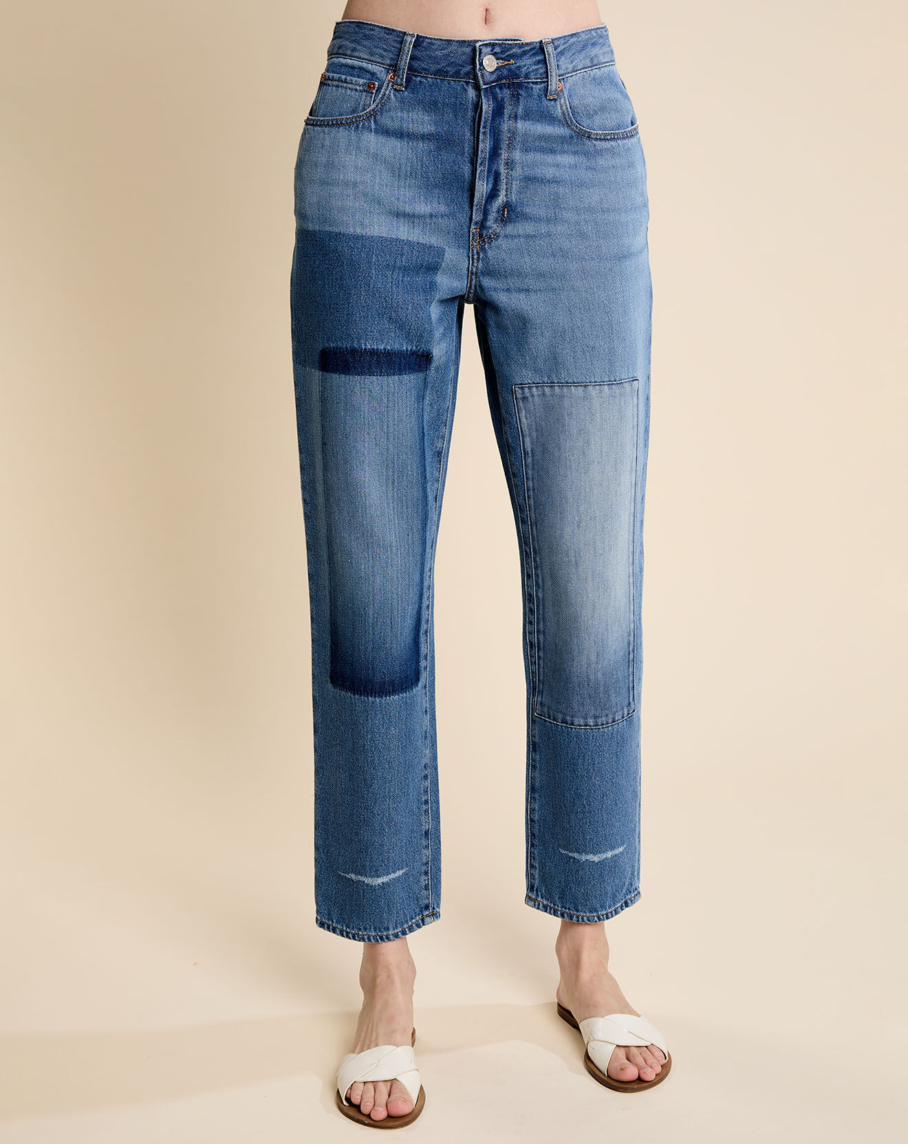Bellerose Jean slim Pam bleu vintage