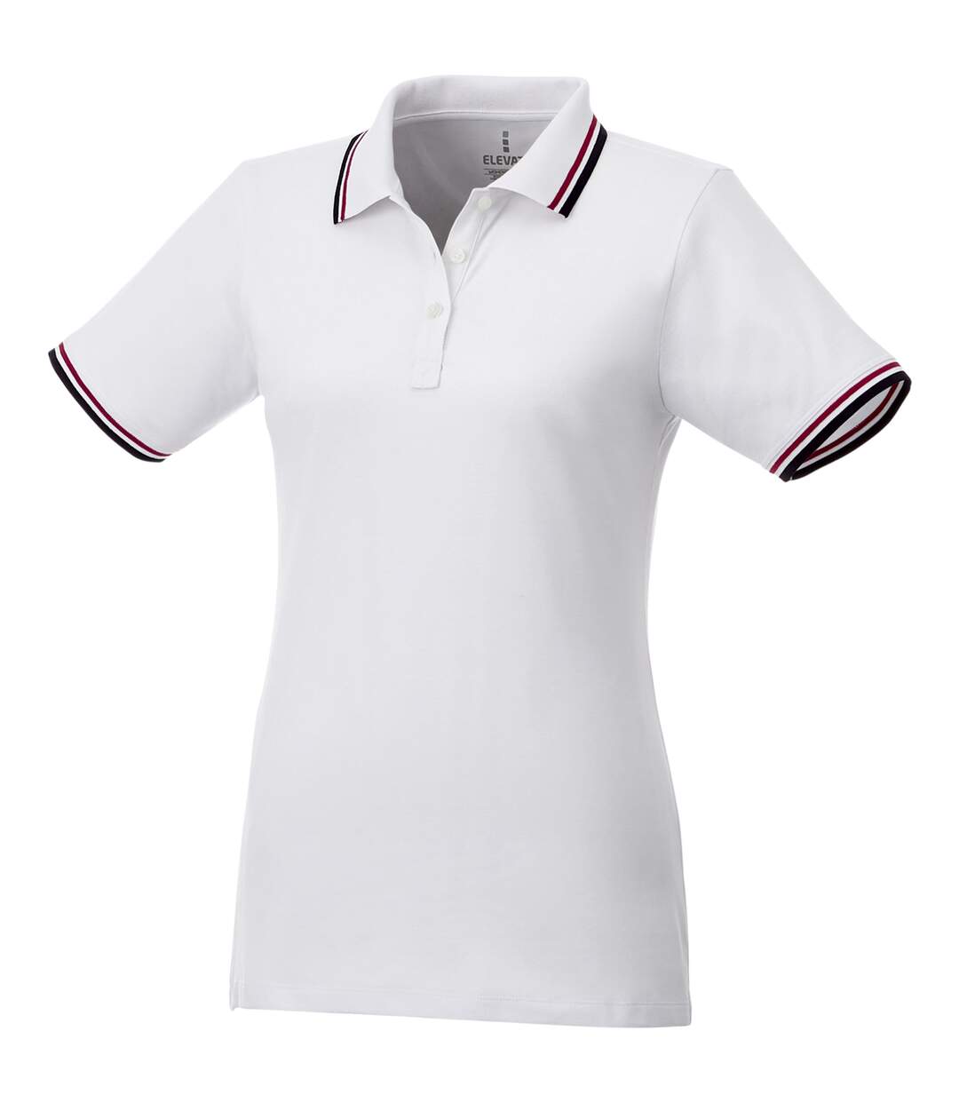 Elevate - Polo FAIRFIELD - Femme (Blanc / bleu marine / rouge) - UTPF2346