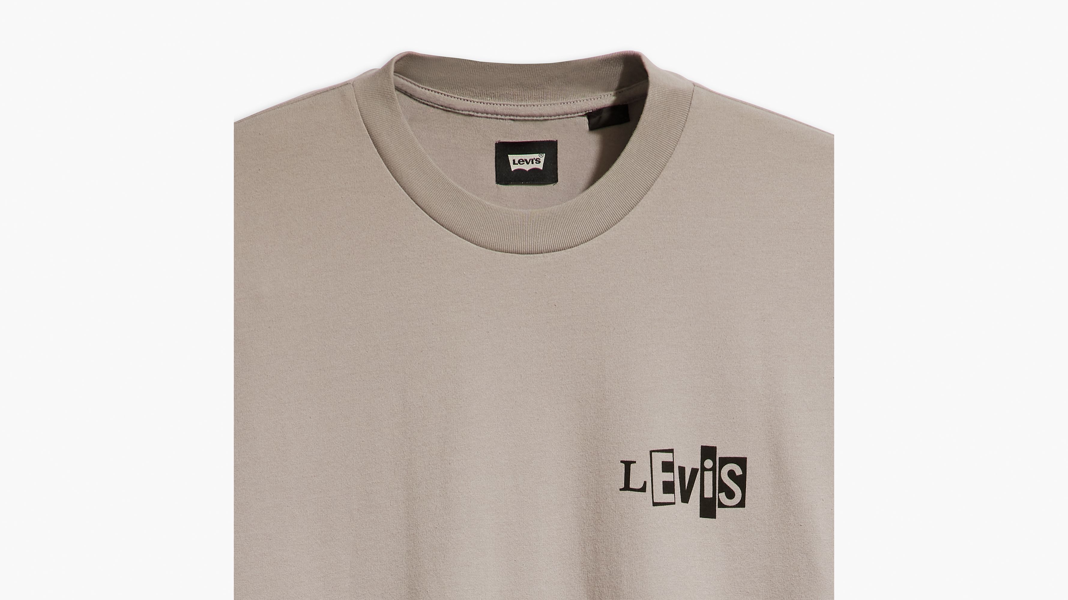 Levi's® Skateboarding t-shirt graphique Boxy - Silver Fox - Gris
