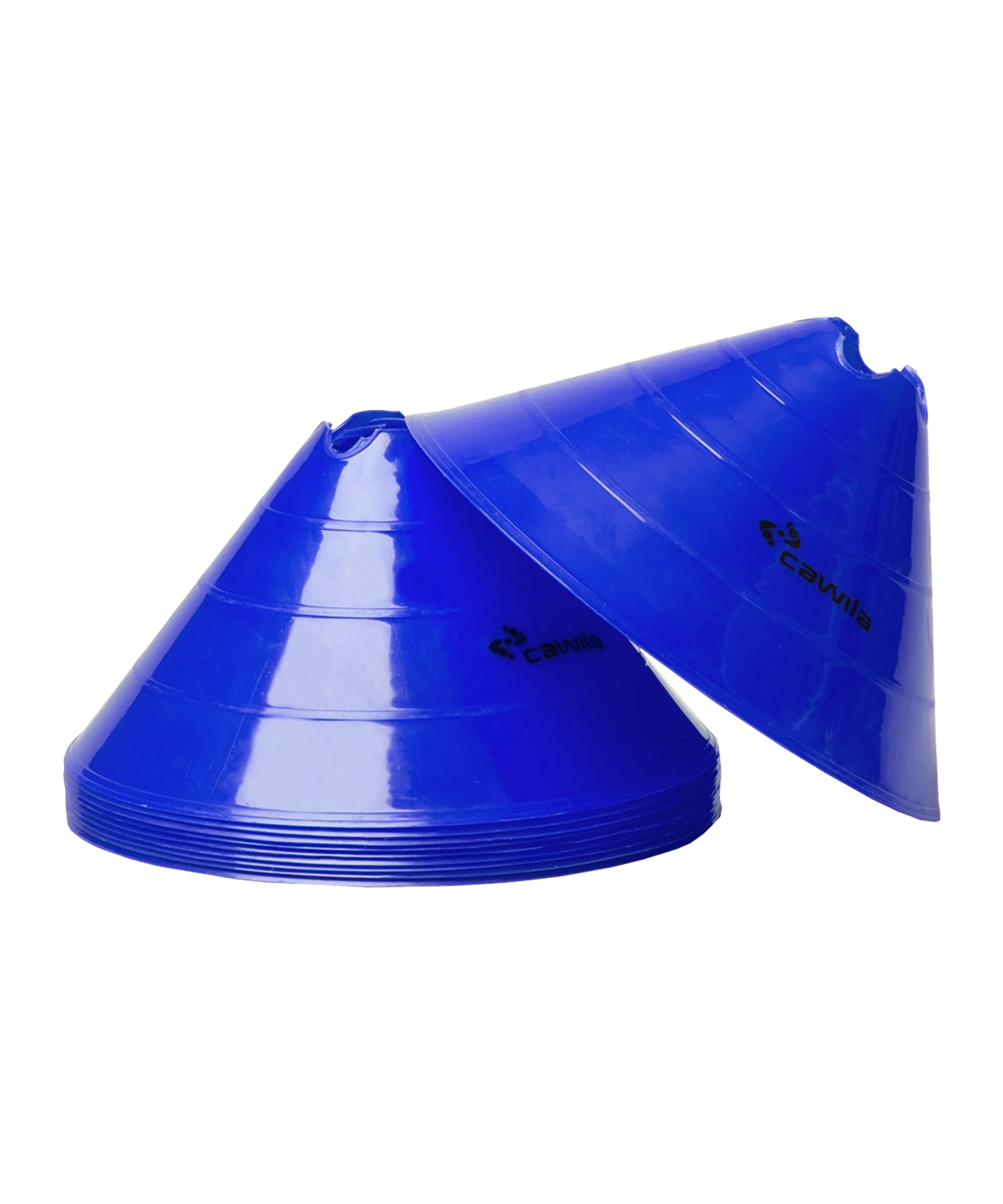 Cawila Markierungshauben L | 10er Set | Durchmesser 30cm, Höhe 15cm | blau