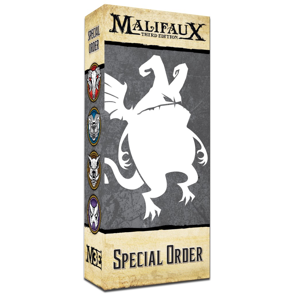 Malifaux 3E - Arcanists - Elijah Borgmann & Firebranded (Edition Limitée)