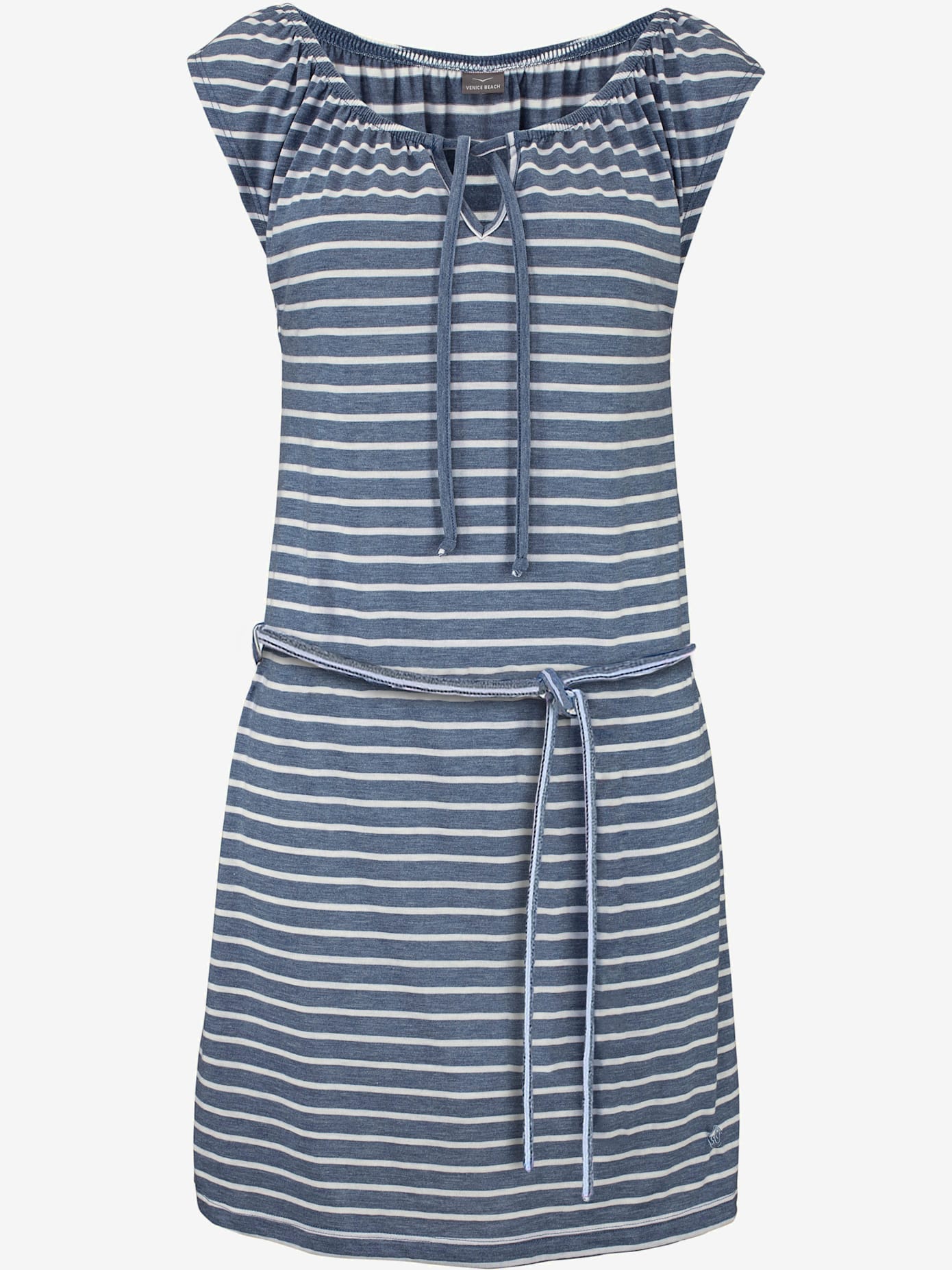 Robe en jersey robe rayée sportive