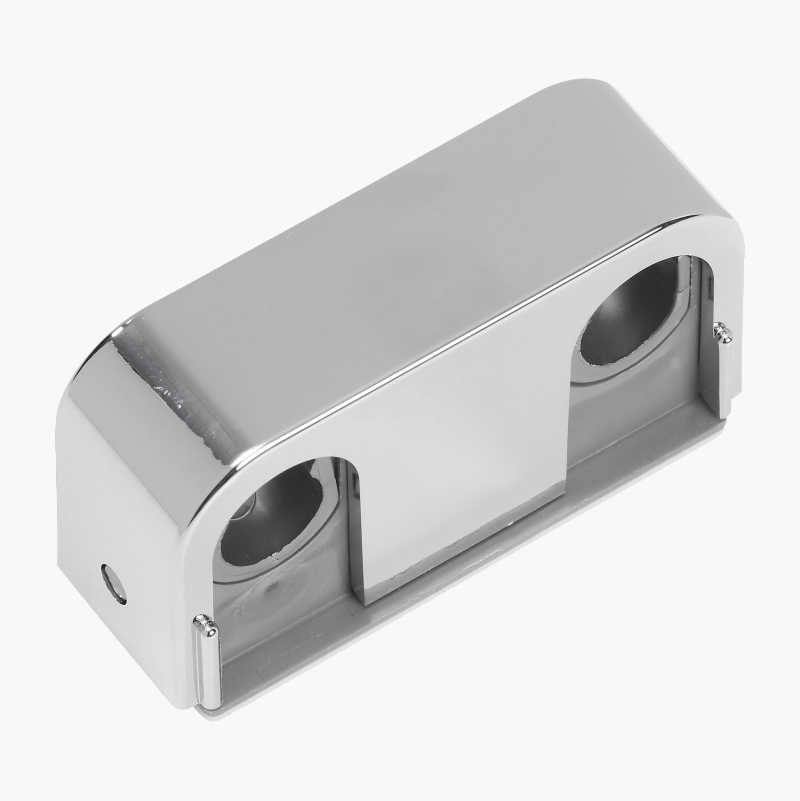 Rørklemme selvklebende , krom, 12–15 mm, 2 stk.