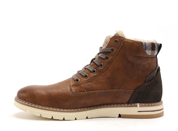 Mustang boots bottine homme 4149601 marron