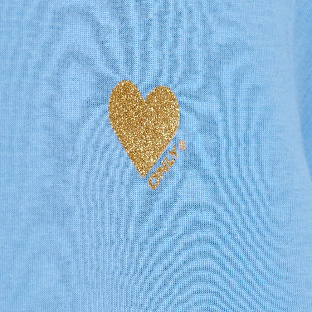 Kids ONLY T-shirt Bleu Fille Kids Only Kita