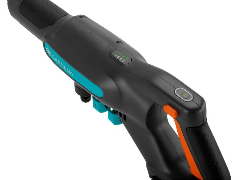 GARDENA Akku-Mitteldruckreiniger AquaClean 24/18 V P4A Prem Akkubetriebener Mitteldruckreiniger