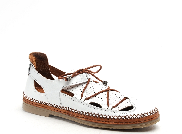 Coco abricot basses femme melincourt blanc