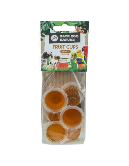 Back Zoo Nature Fruit Cups - Vogelsnack - Honing 6 stuks