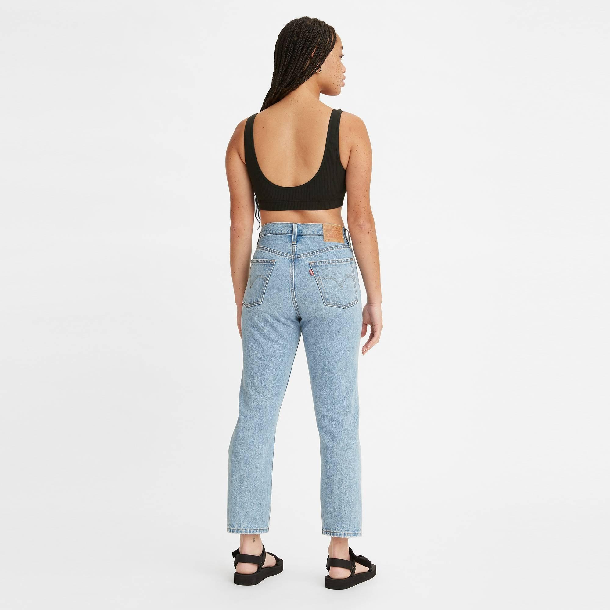 Levis 501 Cropped Jeans