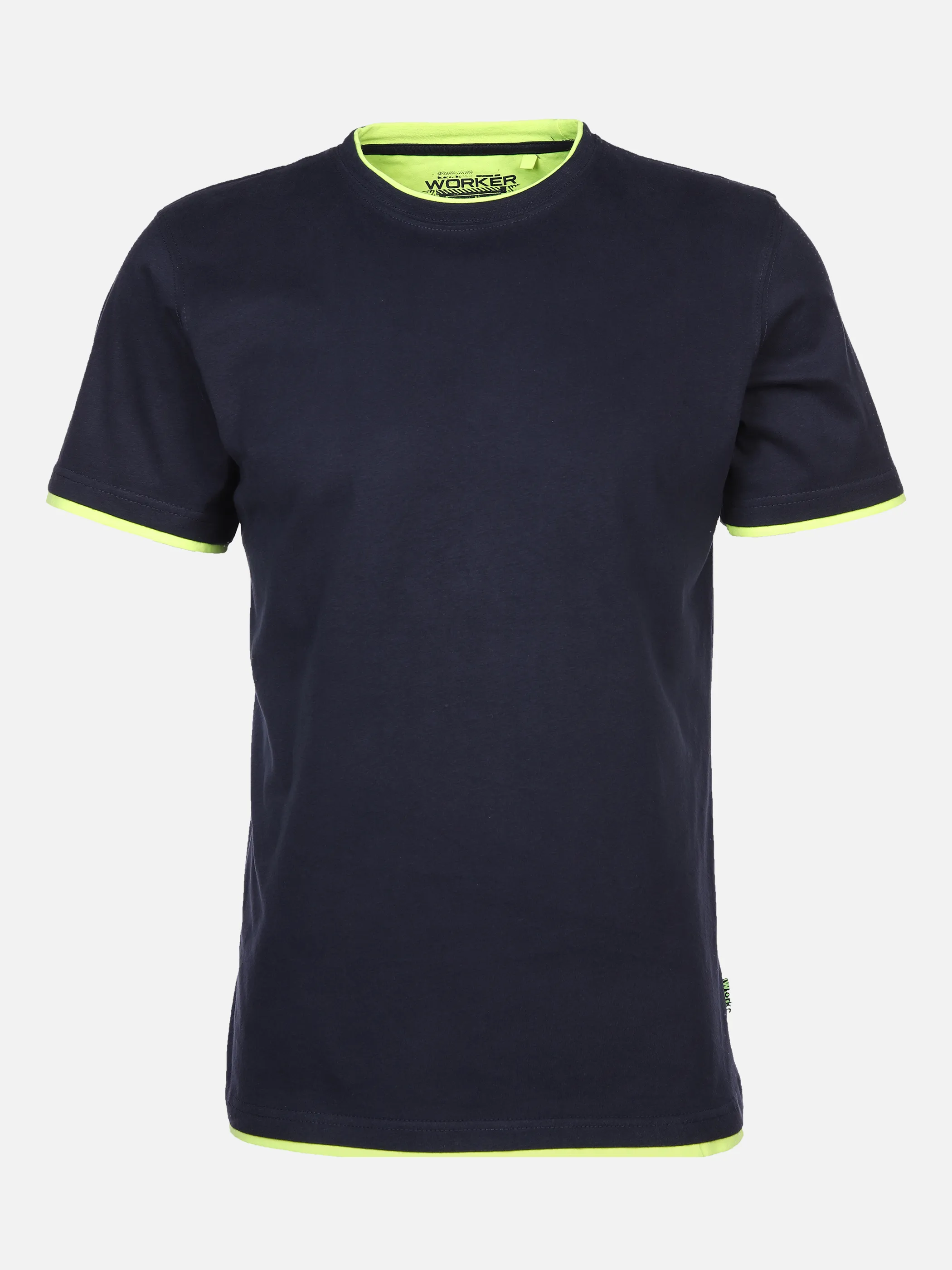 Herren Shirt im 2in1 Look