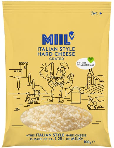 Miil Hartkäse gerieben