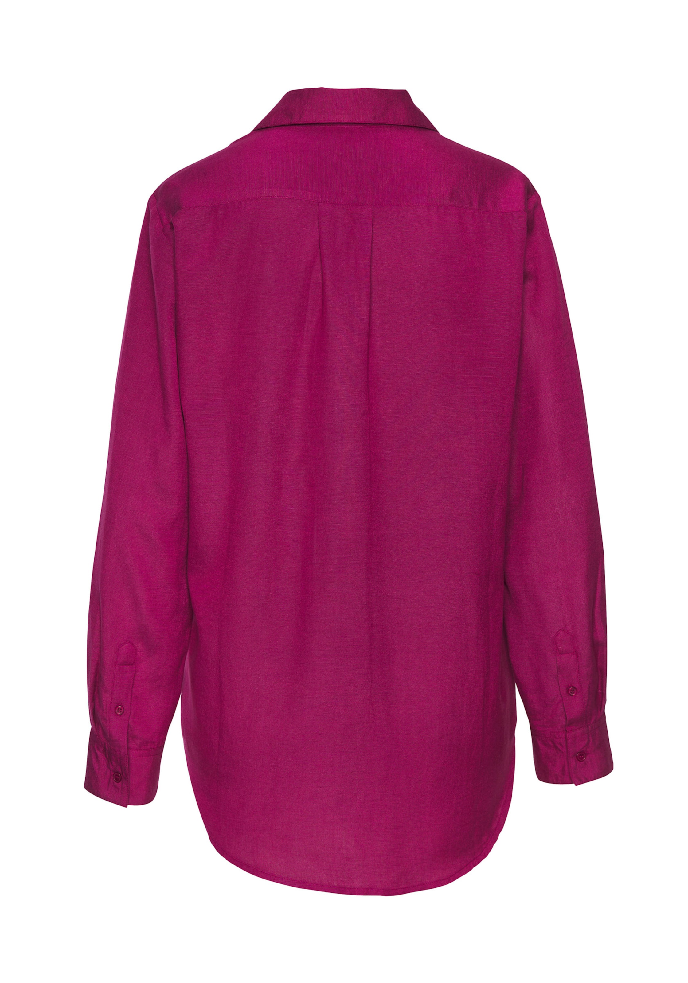 LASCANA Hemdbluse in aubergine