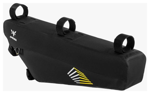Sacoche de Cadre Apidura Racing 4L Noir / Jaune