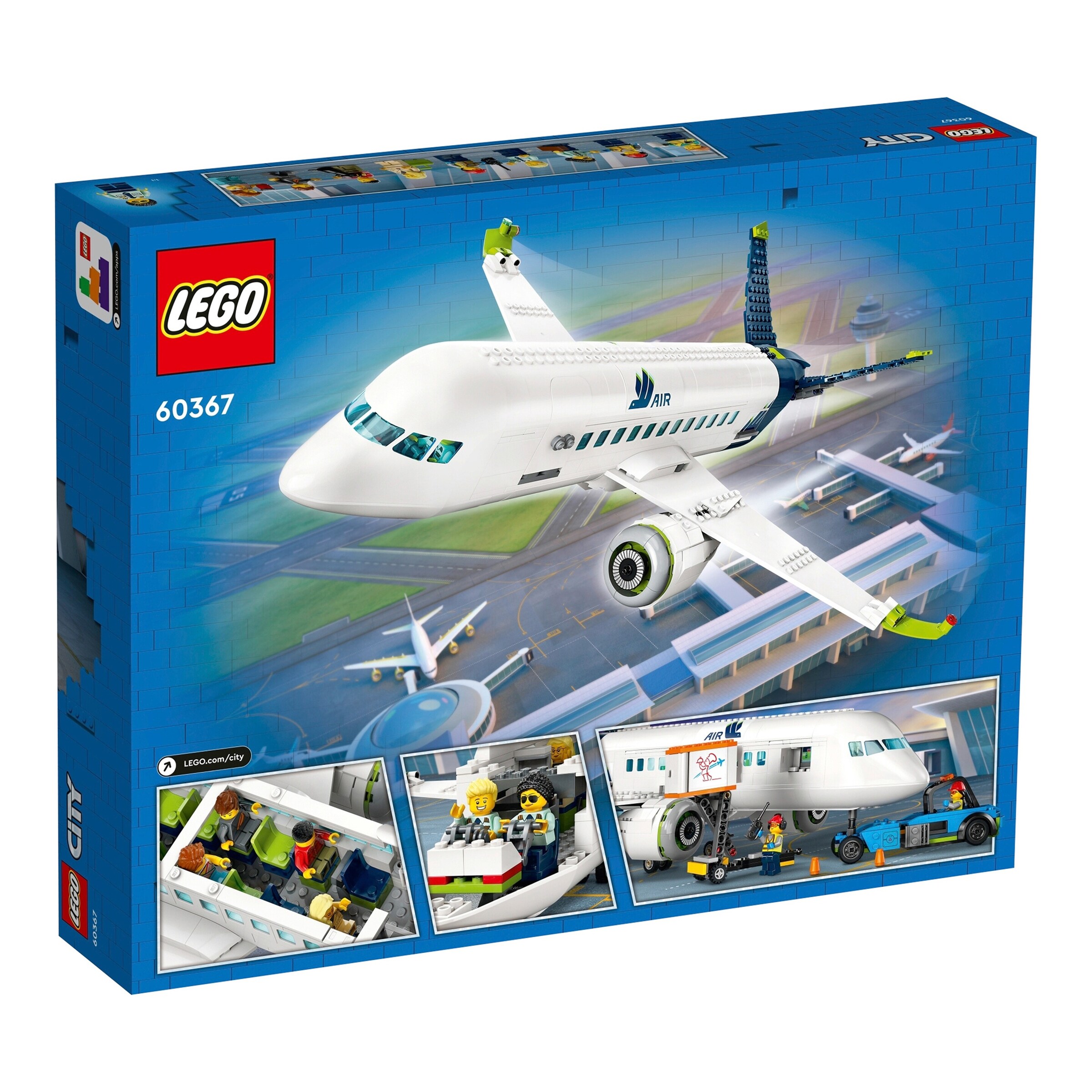 LEGO® - CITY 60367 Passagierflugzeug
