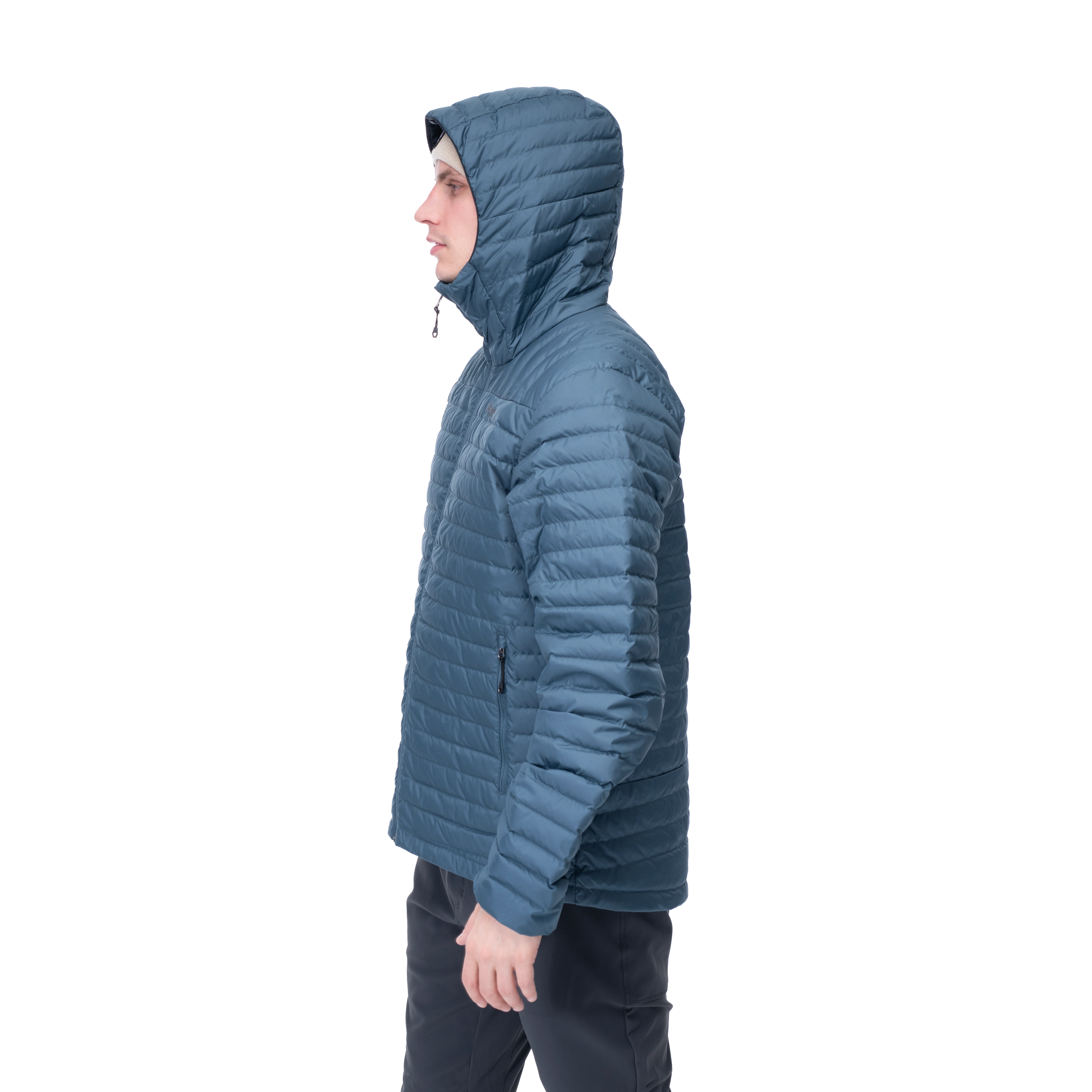 Lava Light Down Jacket w/Hood Men Orion Blue