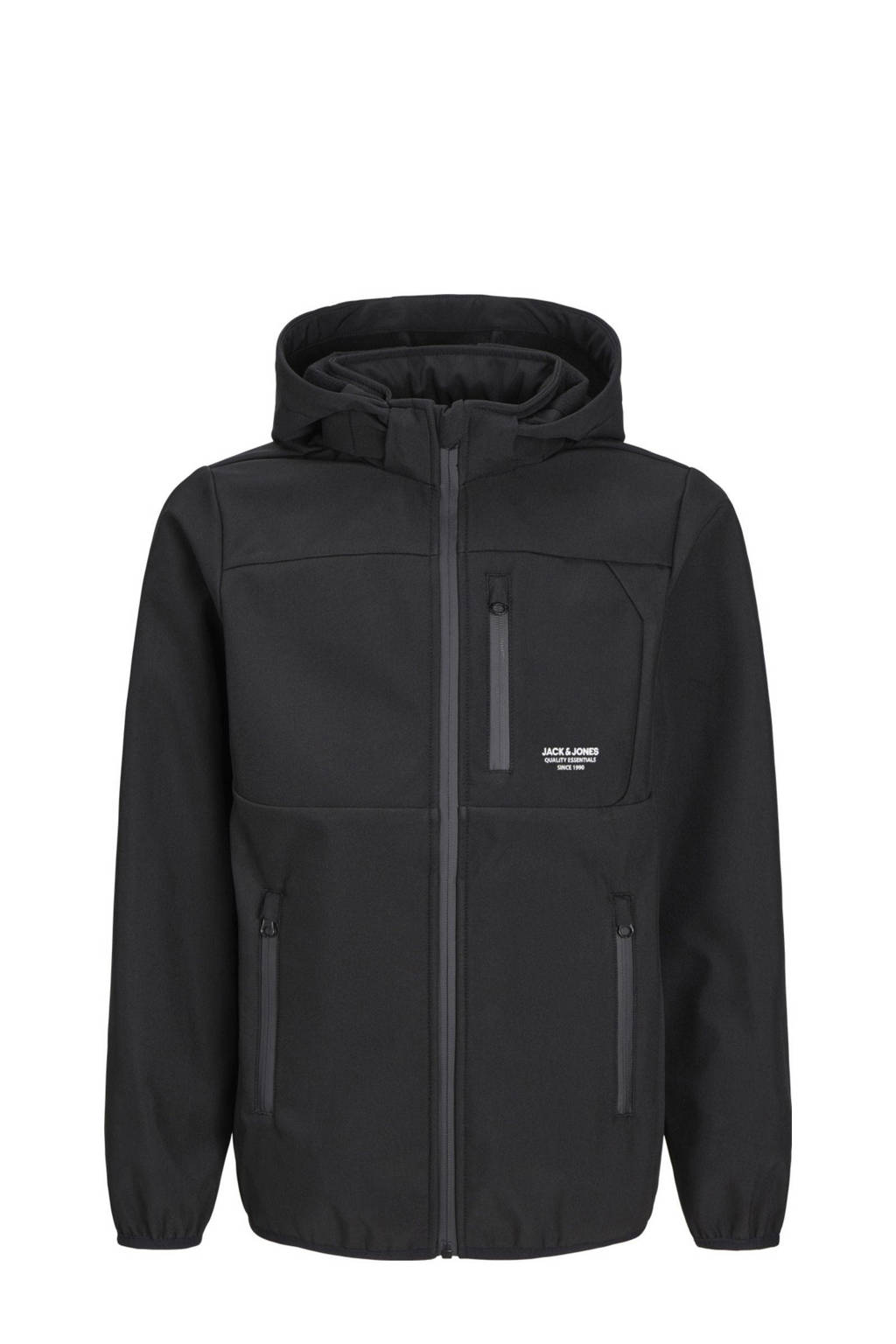 JACK & JONES softshell jas zwart