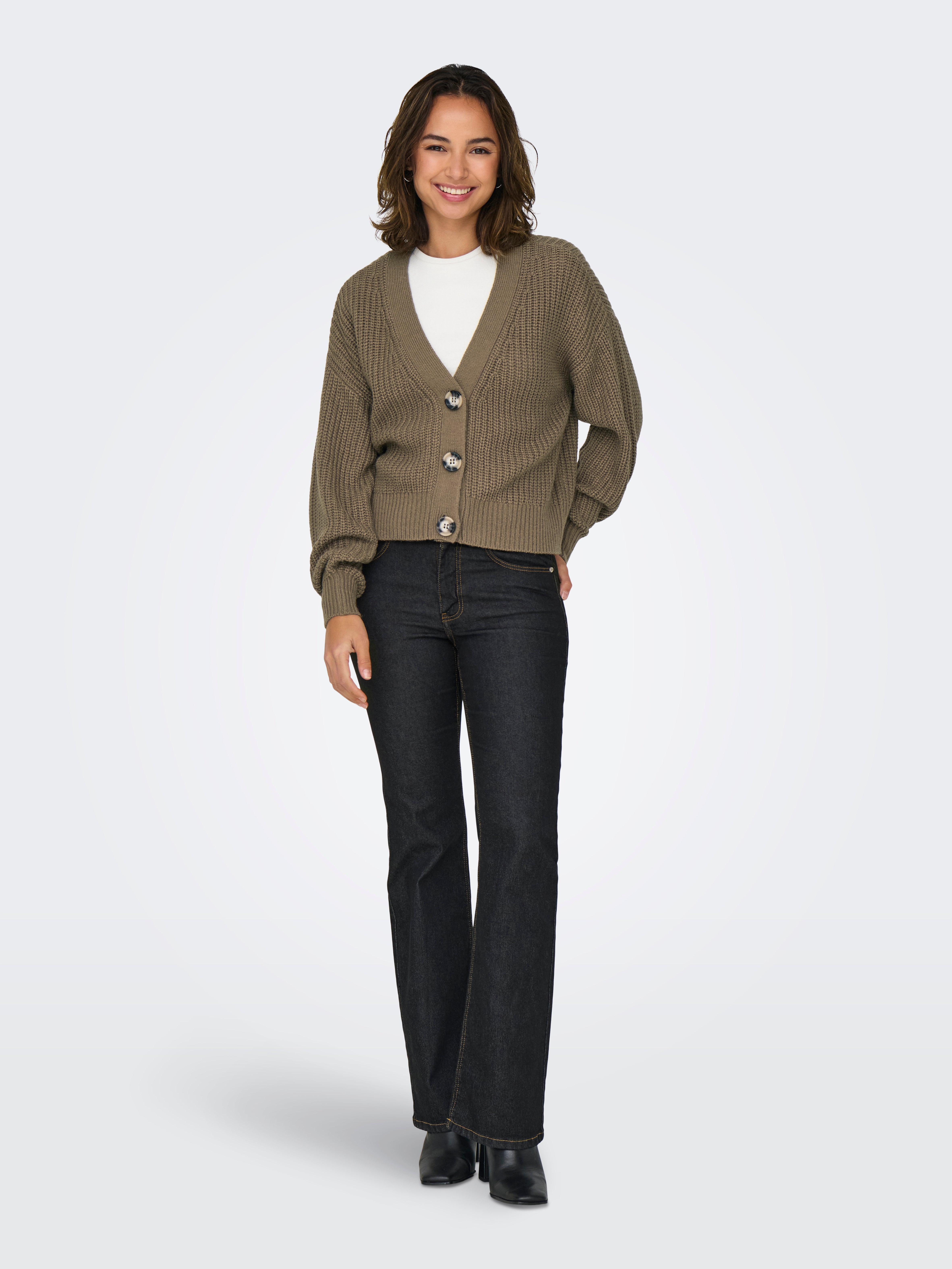 JDYJUSTY Strickjacke Malt Ball