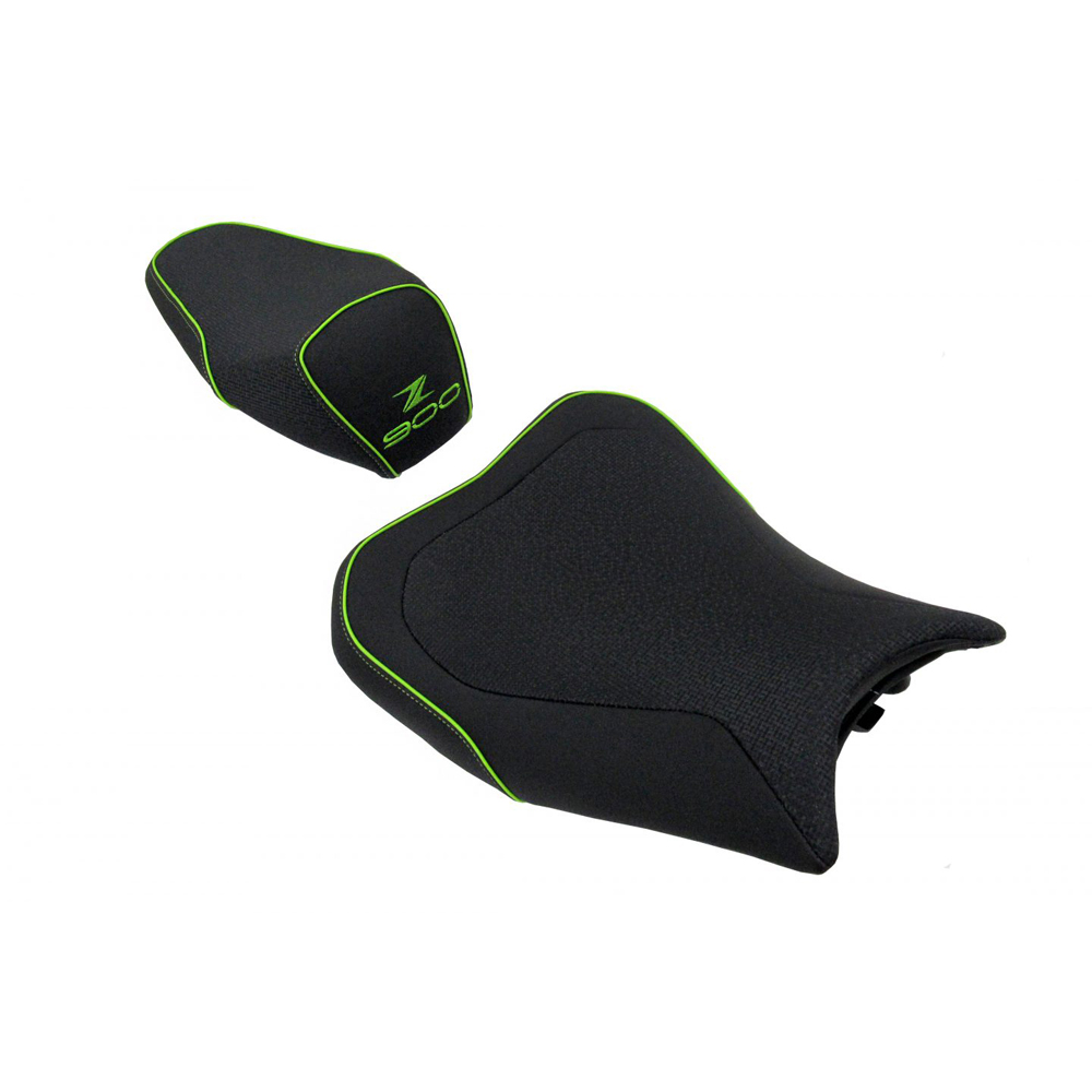 Bagster - Selle Ready Kawasaki Z900 (2020-2021) Noir / Vert fluo