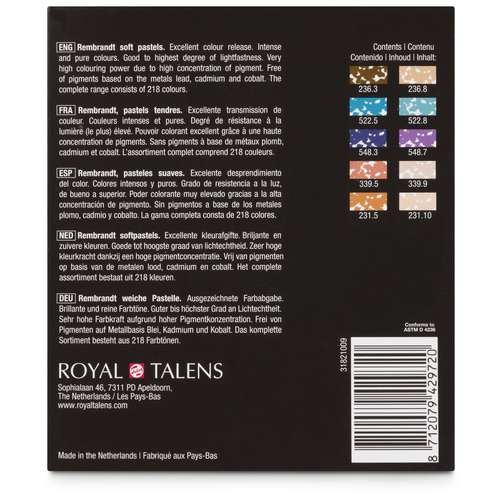 Talens REMBRANDT weiche Pastelle, 10er-Sets