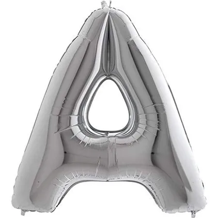 Grabo Folienballon Buchstabe A, silber, 100 cm