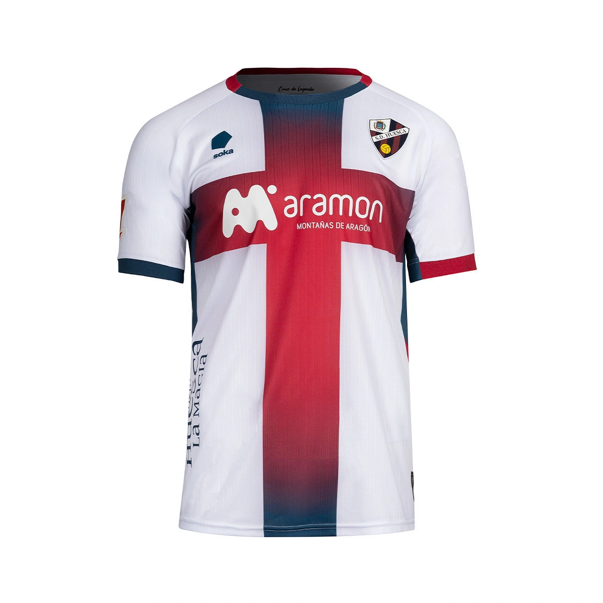 Camisola Soka Sociedad Deportiva Huesca Segundo Equipamento 2025-2026 Mulher