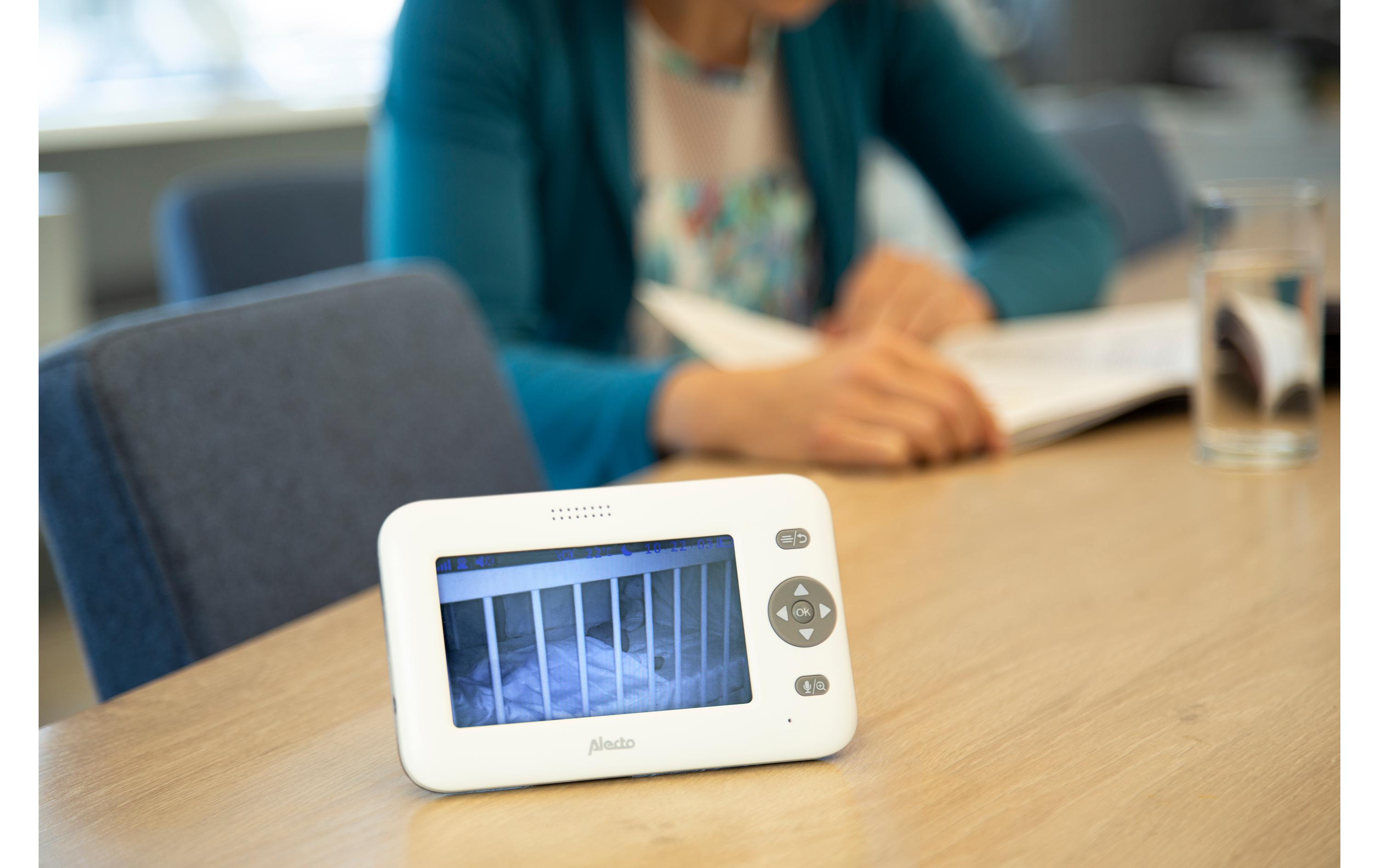 Babyphone DVM-140 mit Kamera<br>Video-Babyphone mit 4.3 Zoll Farbdisplay