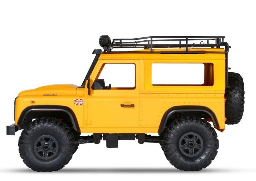 JJRC - Land Rover Camel Fjernstyret Bil - Gul
