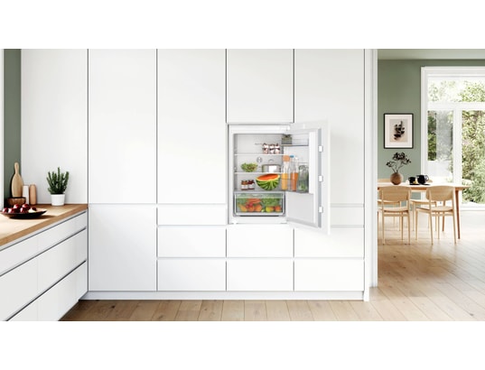 BOSCH - Réfrigérateur encastrable 1 porte KIR21NSE0, Série 2, 136 litres, Niche 88 cm