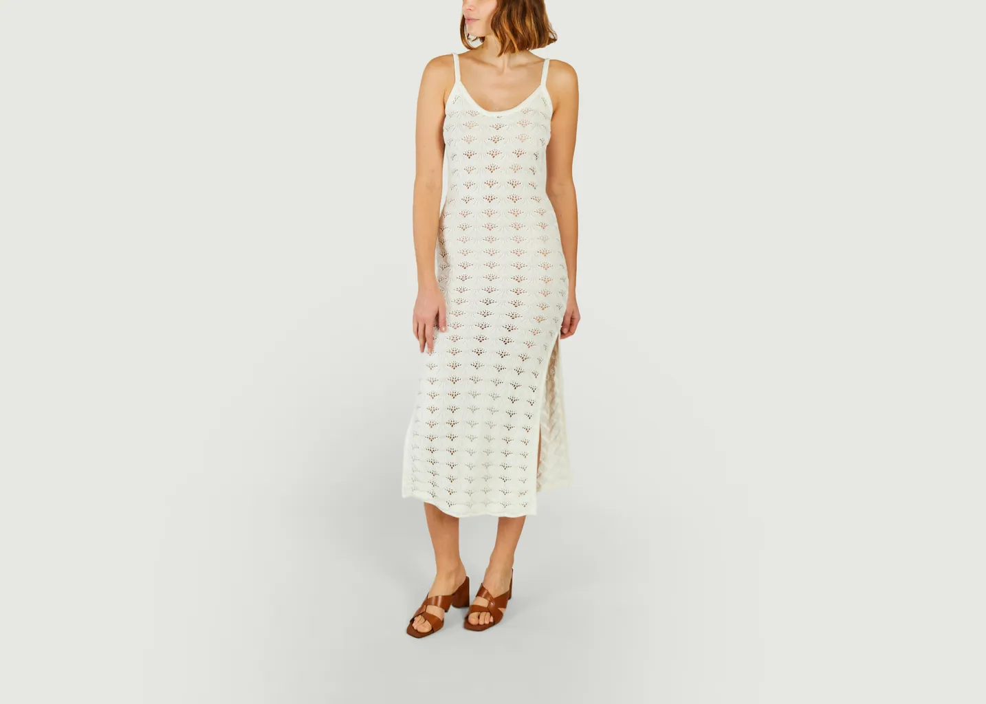 Robe midi en tricot Marketta Rhythm