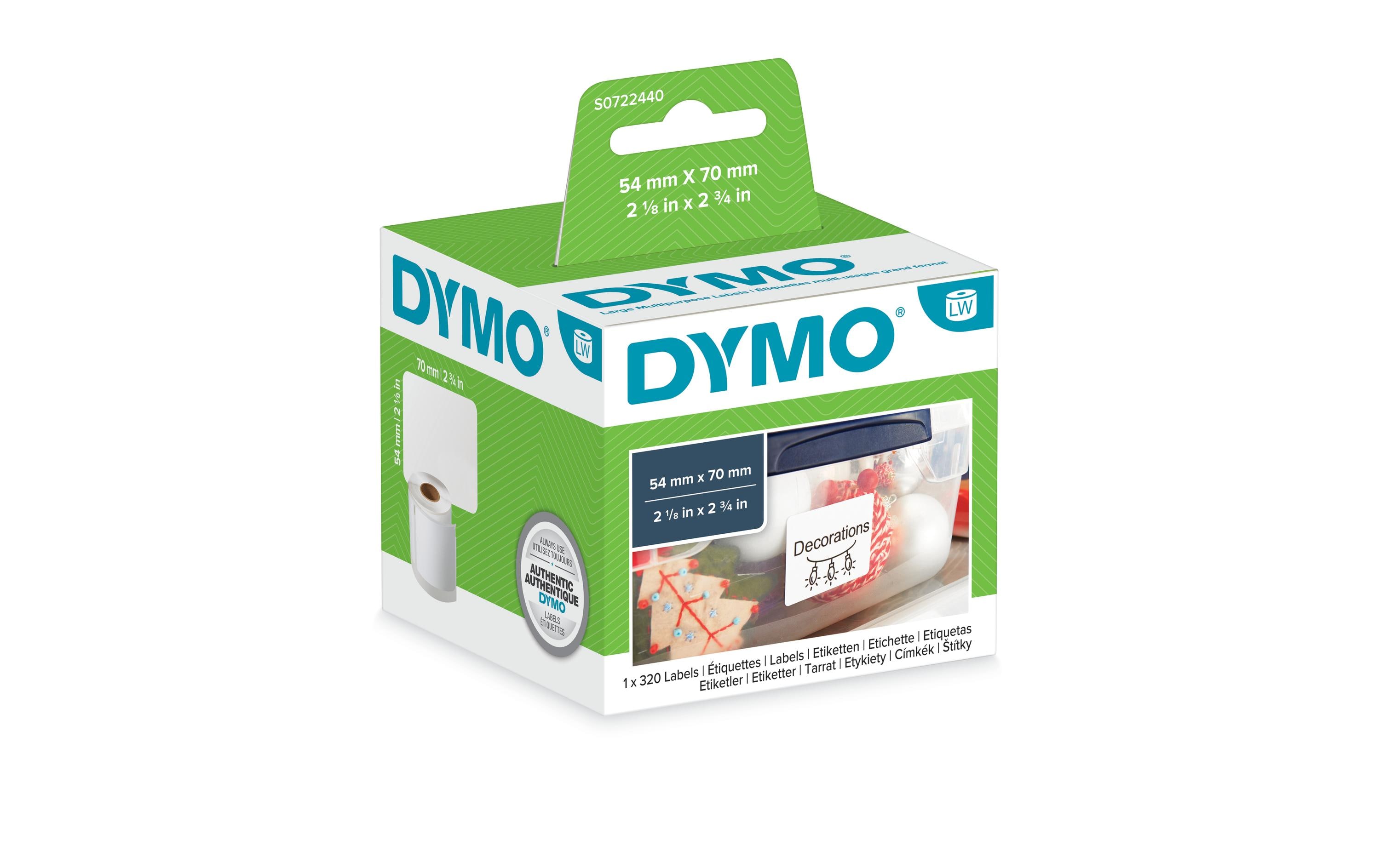 Etikettenrolle Thermo Direct 54 x 70 mm1 Rolle à 320 Etiketten, weiss
