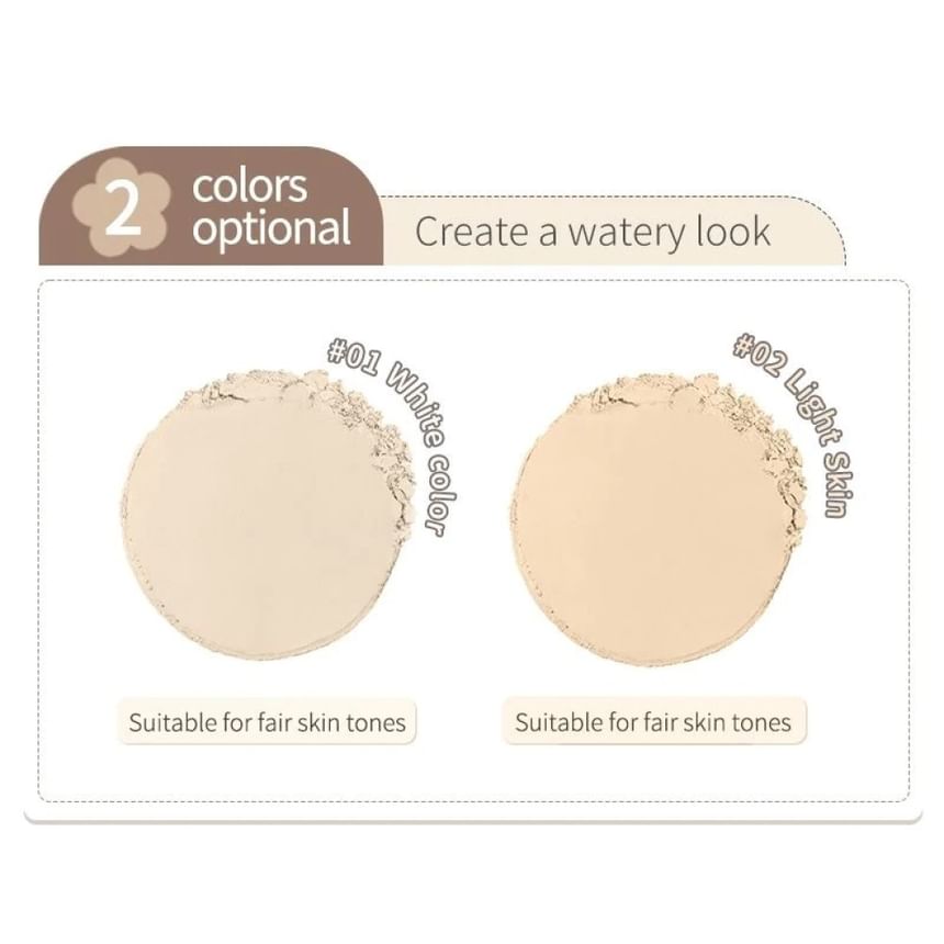 Judydoll - Olieregulerende matte geperste poeder - 2 kleuren