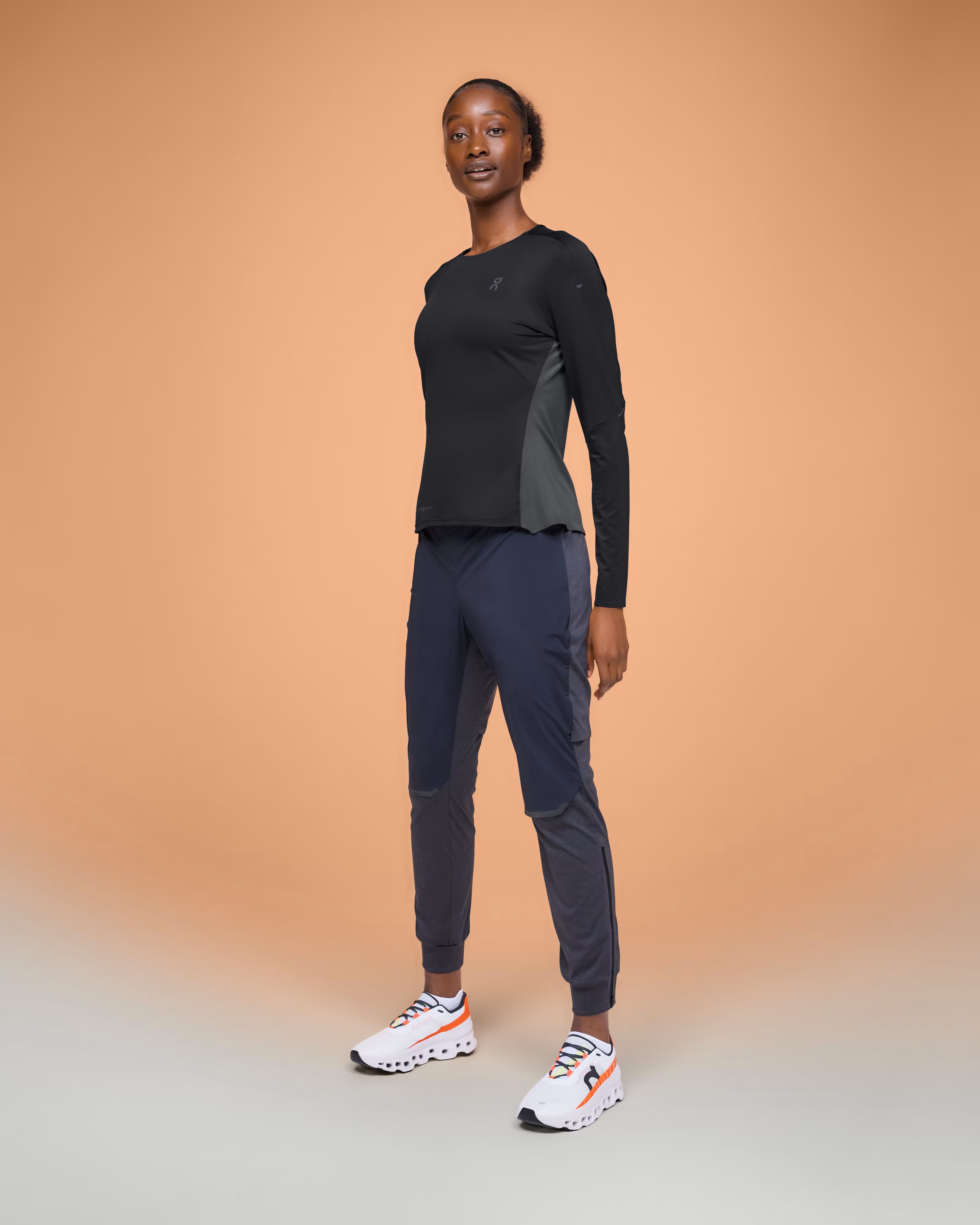 Performance Long-T Dame Black/Eclipse