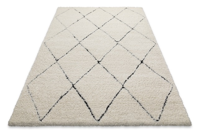 Wecon home Hochflor-Teppich »STUDIO  two« rechteckig 35 mm Höhe weicher und kuscheliger Flor, Wohnzimmer, Schlafzimmer, im Berber-Stil