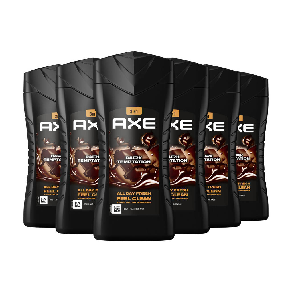 Dark Temptation 3-in-1 douchegel - 6 x 250 ml