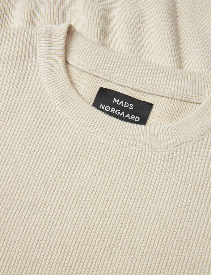 Mads Nørgaard - Copenhagen Tight Cotton Emil Knit Sand