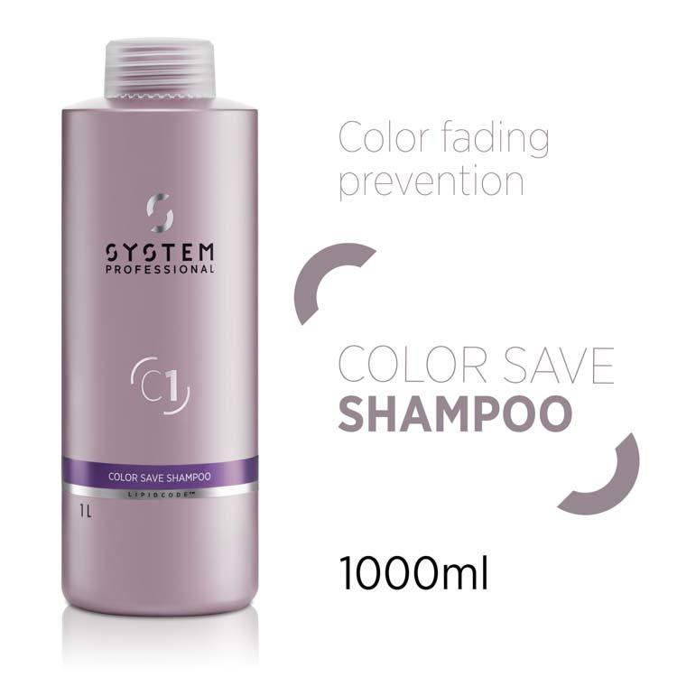 System Professional Color Save Shampoo 1000ml