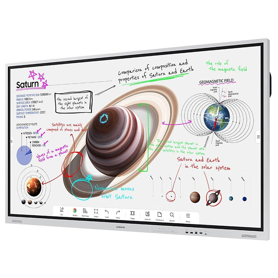 Samsung Flip 4 WM85B - Ecran tactile et interactif 4K UHD