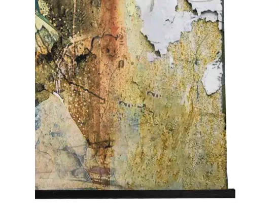 Toile imprimée en parchemin