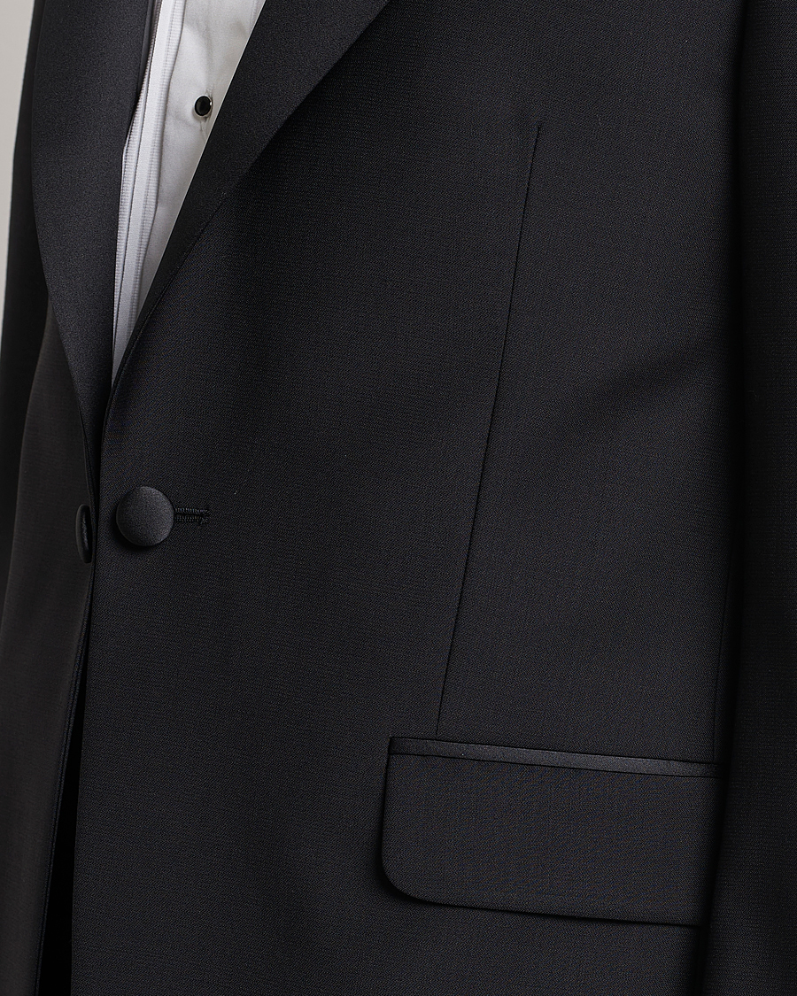 Oscar Jacobson Frampton Wool Tuxedo Black