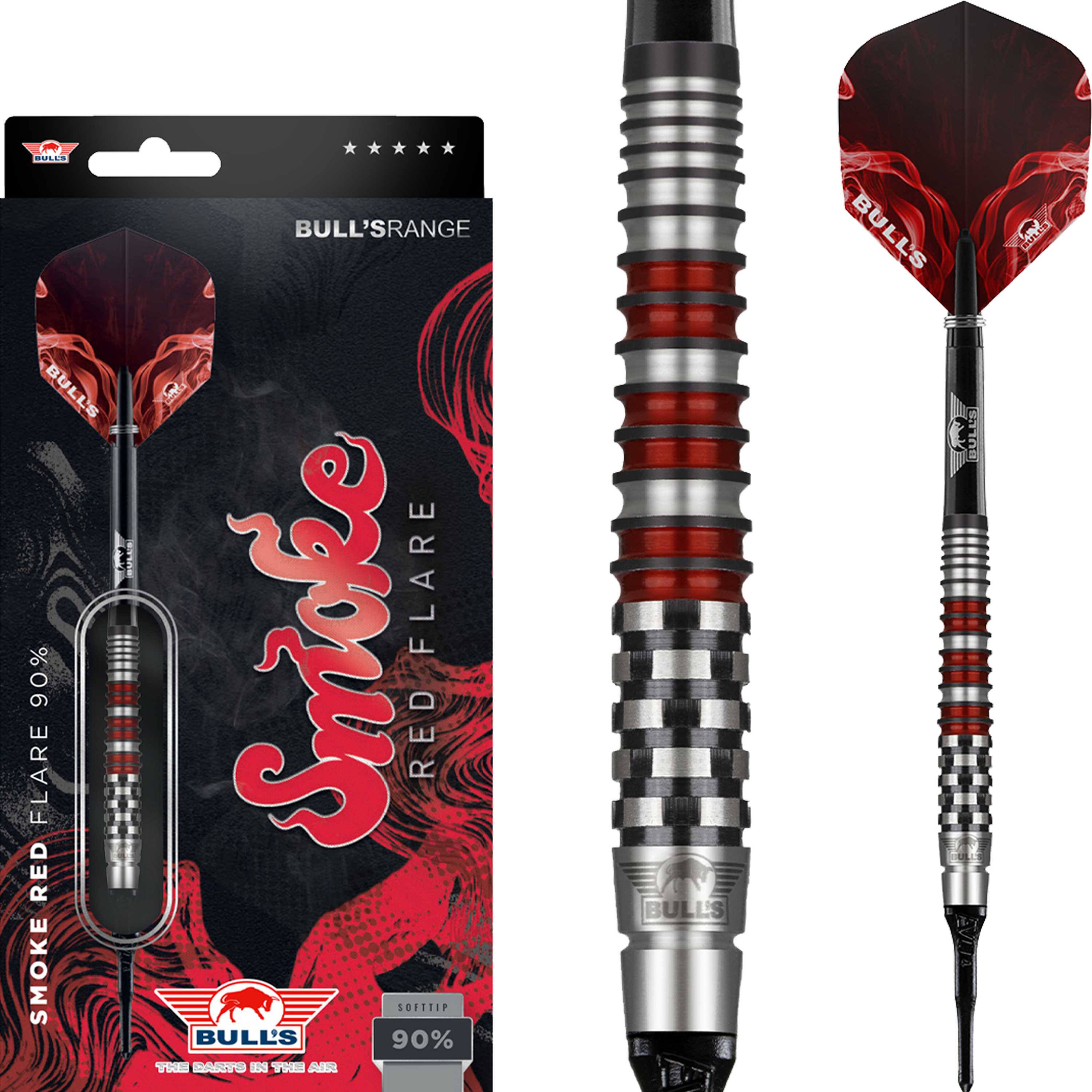 Bull's NL - Smoke Red Typ A - Softdart