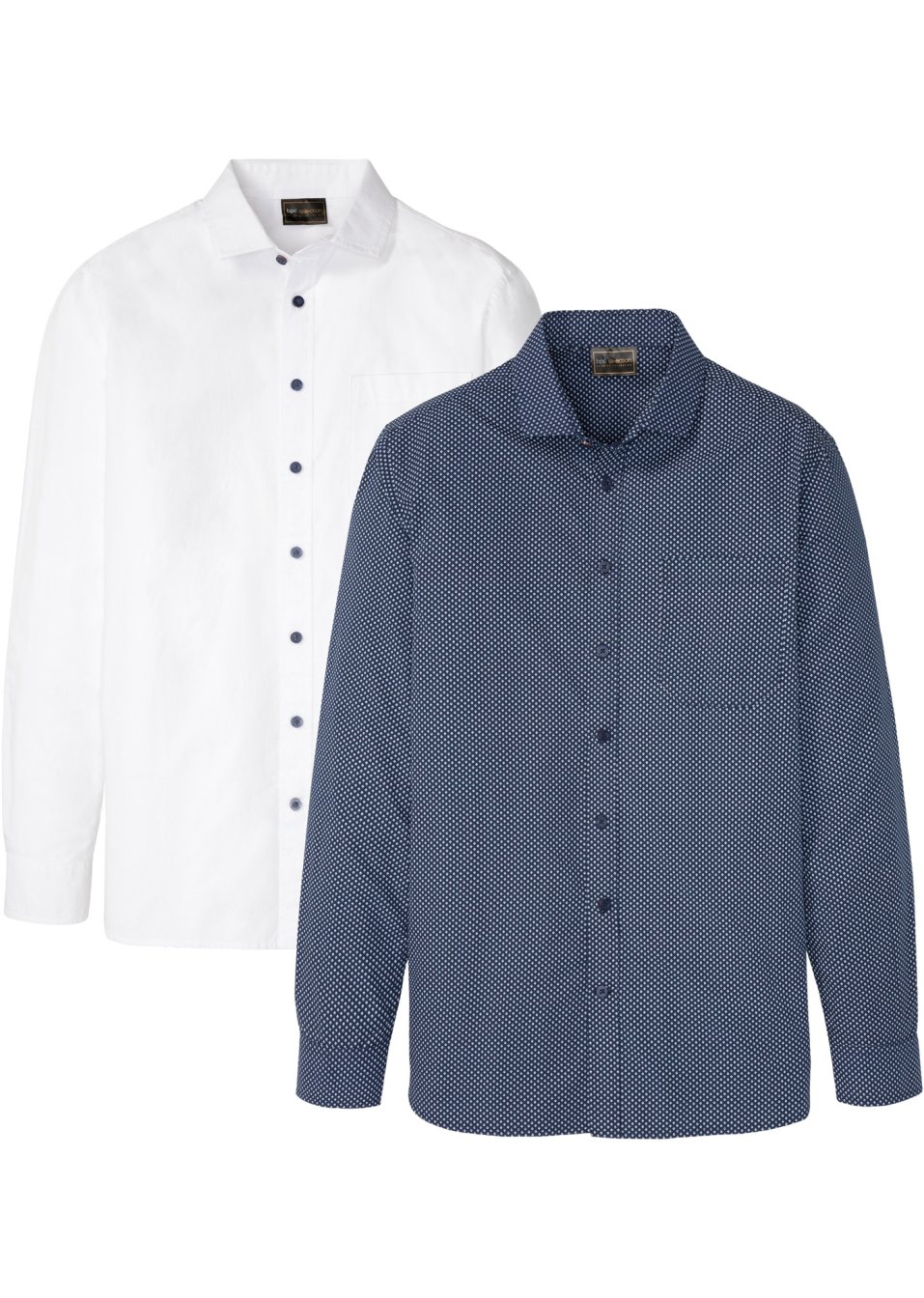 Lot de 2 chemises de costume
