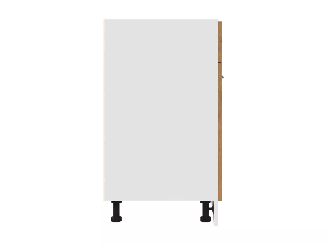 Armoire de plancher à tiroir chêne artisanal 60x46x81,5 cm