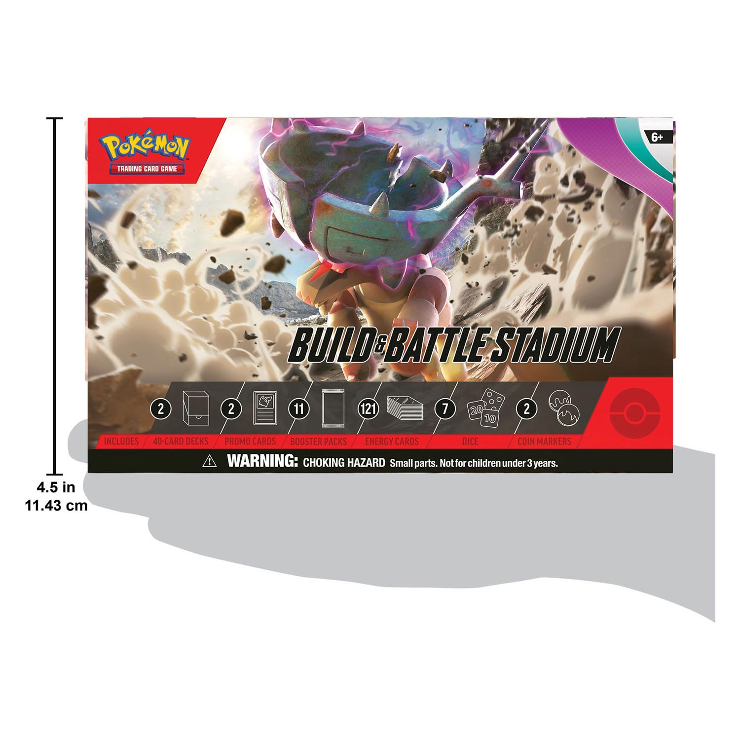 Pokemon TCG Scarlet & Violet Paldea Evolved Build & Battle Stadium